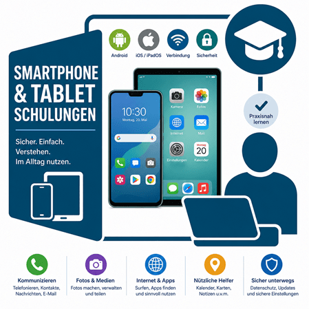 Smartphone- und Tablet-Schulungen