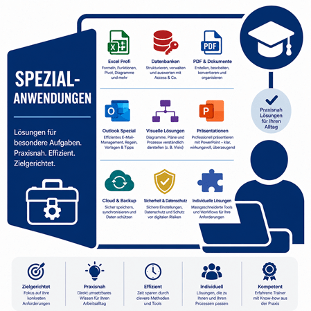 Spezialanwendungen für effizientes Arbeiten