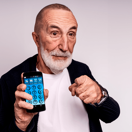 Warum ein modernes Smartphone für ältere Menschen keine Angst machen sollte